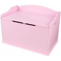 Bancuta Roz 2 in 1cu lada de stocare si depzotate jucarii Kidkraft - Austin Toy Box Pink Bancuta Roz 2 in 1cu lada de stocare si depzotate jucarii Kidkraft - Austin Toy Box Pink